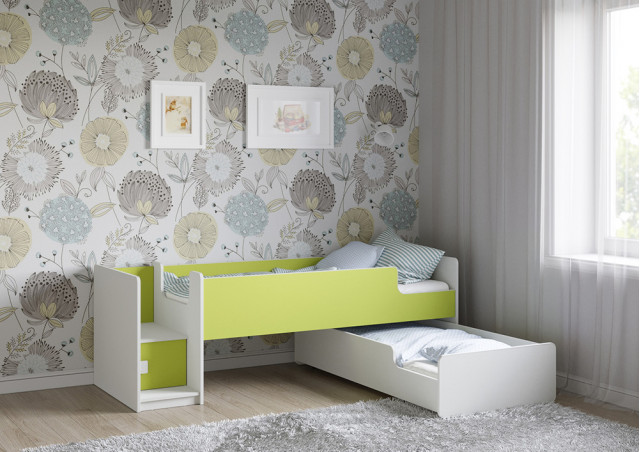 Детская выкатная кровать Легенда К302.41 в Волжске